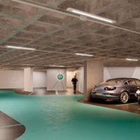 Siga Moema - Perspectiva garagem Siga Moema - Perspectiva garagem