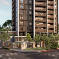 Siga Moema - Perspectiva detalhe portaria Siga Moema - Perspectiva detalhe portaria