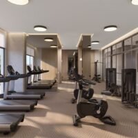 Moema By Cyrela - Área de lazer: Perspectiva fitness Moema By Cyrela - Área de lazer: Perspectiva fitness