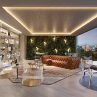 Glass Art By Yoo - Perspectiva terraço lounge Glass Art By Yoo - Perspectiva terraço lounge