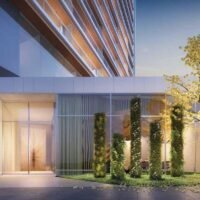 W Residences São Paulo – Hotel - Perspectiva acesso residencial W Residences São Paulo – Hotel - Perspectiva acesso residencial