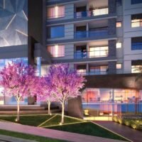 Inspire Ibirapuera - Perspectiva acesso Inspire Ibirapuera - Perspectiva acesso