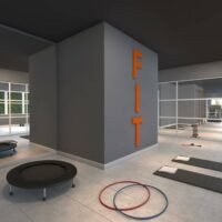 Infini Vila Mariana - Área de lazer: Perspectiva fitness Infini Vila Mariana - Área de lazer: Perspectiva fitness