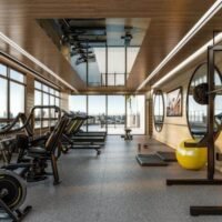 Cyrela Atmosfera Vila Mariana - Área de lazer: Perspectiva fitness Cyrela Atmosfera Vila Mariana - Área de lazer: Perspectiva fitness