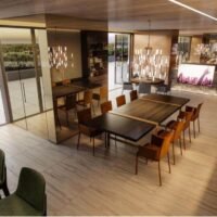 Cyrela Atmosfera Vila Mariana - Área de lazer: Perspectiva lounge festas Cyrela Atmosfera Vila Mariana - Área de lazer: Perspectiva lounge festas