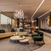 Cyrela Atmosfera Vila Mariana - Área de lazer: Perspectiva lounge gourmet Cyrela Atmosfera Vila Mariana - Área de lazer: Perspectiva lounge gourmet