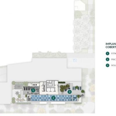 All Campo Belo - Implantação Cobertura All Campo Belo - Implantação Cobertura