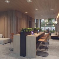 Gardener Jardins Residenciais Brooklin - Coworking Gardener Jardins Residenciais Brooklin - Deck Molhado