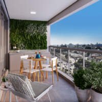 Helbor Patteo Klabin - Perspectiva 66m - Terraço Helbor Patteo Klabin - Perspectiva 66m - Terraço