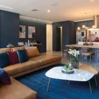 Versa Brooklin by You - Decorado 87m²- Living 3 Dormitórios Versa Brooklin by You - Decorado 87m²- Living 3 Dormitórios
