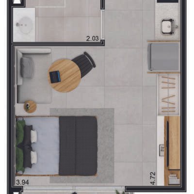 B Liv Brooklin Helbor Planta 24m Studio B Liv Brooklin Helbor Planta 24m Studio