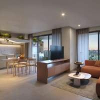 Invert Campo Belo - Perspectiva Living 63m², Tipo B Torre A Invert Campo Belo - Perspectiva Living 63m², Tipo B Torre A