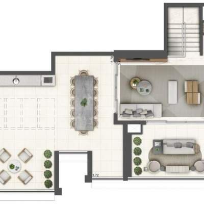 Lavvi Wonder Ipiranga Residences - Planta 280m² Duplex Superior Lavvi Wonder Ipiranga Residences - Planta 280m² Duplex Superior