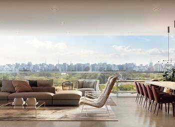 Oscar Ibirapuera - Perspectiva Living 236m², 3 Suites