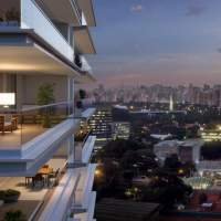 Oscar Ibirapuera - Varanda Apto Vista Noite Oscar Ibirapuera - Varanda Apto Vista Noite