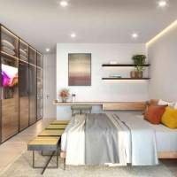 Oscar Itaim - Perspectiva Suite Master 142m² Oscar Itaim - Perspectiva Suite Master 142m²