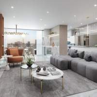 Horizon Paraíso - Perspectiva living 118m² Horizon Paraíso - Perspectiva living 118m²