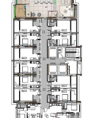 Grand Vitrali - Implantação rooftop Grand Vitrali - Implantação rooftop