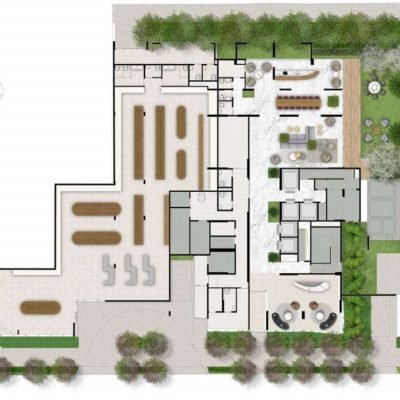 Grand Vitrali - Implantação térreo Grand Vitrali - Implantação térreo