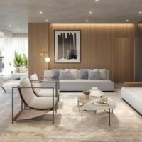 Latitude Campo Belo - Perspectiva living integrado 154m² Latitude Campo Belo - Perspectiva living integrado 154m²