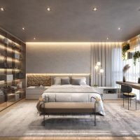 Latitude Campo Belo - Perspectiva suíte master de 154m² Latitude Campo Belo - Perspectiva suíte master de 154m²