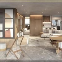 Latitude Campo Belo - Perspectiva varanda de 154m² Latitude Campo Belo - Perspectiva varanda de 154m²