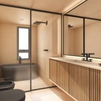 Mirage Ibirapuera - Perspectiva banho suíte master Mirage Ibirapuera - Perspectiva banho suíte master