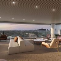 Mirage Ibirapuera - Perspectiva living ampliado 238m² Mirage Ibirapuera - Perspectiva living ampliado 238m²