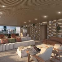 Mirage Ibirapuera - Perspectiva living ampliado 238m² Mirage Ibirapuera - Perspectiva living ampliado 238m²