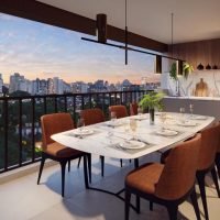 Raízes Premium Mooca - Perspectiva varanda 138m² Raízes Premium Mooca - Perspectiva varanda 138m²