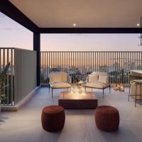 Raízes Premium Mooca - Terraço festas com lareira Raízes Premium Mooca - Terraço festas com lareira