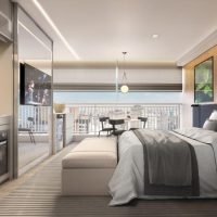 The Collection Paulista Torre Trianon - Perspectiva studio 25m² The Collection Paulista Torre Trianon - Perspectiva studio 25m²