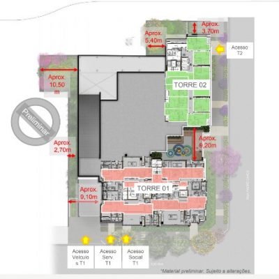 Tucuna 250 - Implantação situação Tucuna 250 - Implantação situação