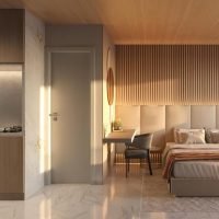 Horizon Paraíso Studio - Perspectiva living 29m² Horizon Paraíso Studio - Perspectiva living 29m²