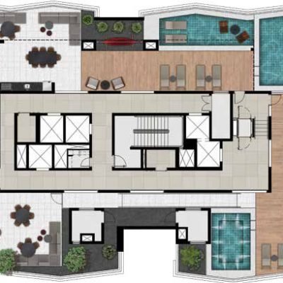 Signature by Ott - Implantação rooftop Signature by Ott - Implantação rooftop