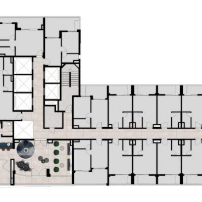 Level Brooklin - Implantação 17º pavimento Level Brooklin - Implantação 17º pavimento