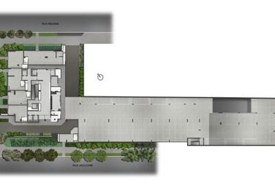 Portugal 587 - Implantação térreo Portugal 587 - Implantação térreo