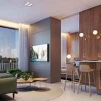 Nato Itaim - Perspectiva 1 dorm de 39m² Nato Itaim - Perspectiva 1 dorm de 39m²