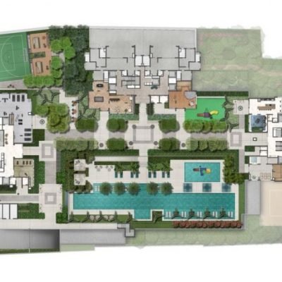 Verdant Parque Resort - Implantação térreo Verdant Parque Resort - Implantação térreo
