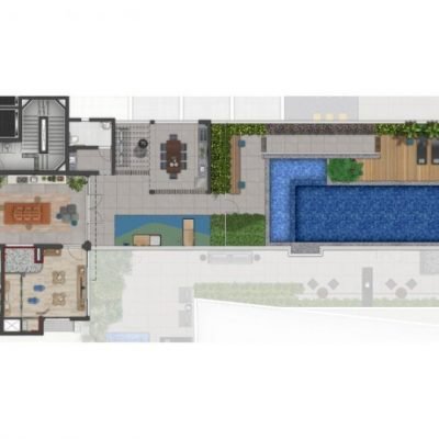 Máden Vila Madalena - Implantação 8º pavimento Máden Vila Madalena - Implantação 8º pavimento