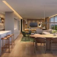 Leaf Loefgren - Perspectiva living de 165m² Leaf Loefgren - Perspectiva living de 165m²