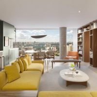 Leaf Loefgren - Perspectiva living de 125m² Leaf Loefgren - Perspectiva living de 125m²