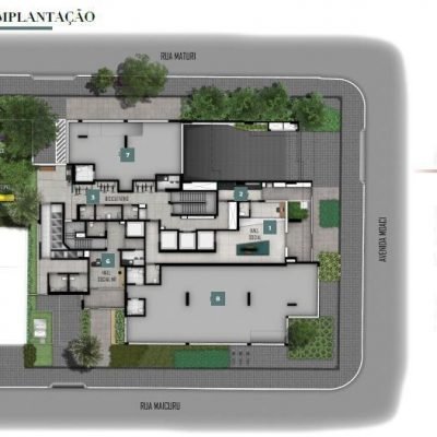Moa 292 - Implantação Térreo Moa 292 - Implantação Térreo