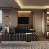 Moa 292 Residencial - Perspectiva living ampliado de 60m² Moa 292 Residencial - Perspectiva living ampliado de 60m²