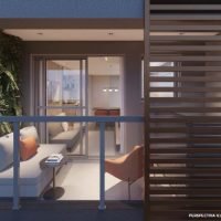 Moa 292 Residencial - Perspectiva terraço de 42m² Moa 292 Residencial - Perspectiva terraço de 42m²