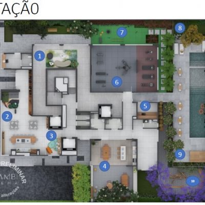 Nhambí Moema - Implantação Nhambí Moema - Implantação