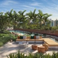 Península Vila Madalena - Lounge externo Península Vila Madalena - Lounge externo