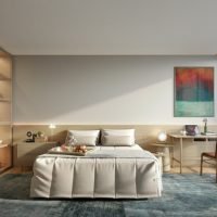 Península Vila Madalena - Perspectiva suíte master de 193m² Península Vila Madalena - Perspectiva suíte master de 193m²