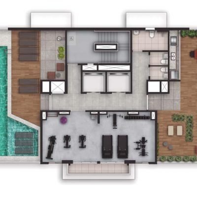 Wire Capote Valente - Implantação rooftop Wire Capote Valente - Implantação rooftop