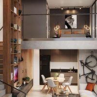 Indi 70 - Perspectiva living 61m² Indi 70 - Perspectiva living 61m²